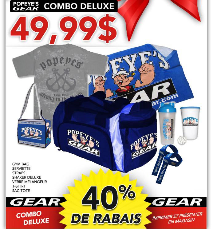 POPEYE’S SUPPLÉMENTS Coupons rabais POPEYE'S