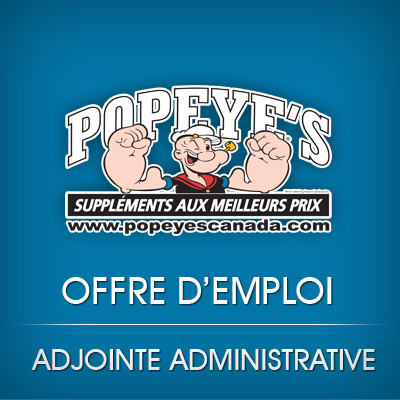 Popeye's Suppléments Drummondville - La crème de riz Active Flavor